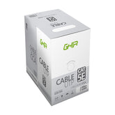Bobina De Cable Marca Ghia Cat5e Utp Cca Color Gris 24 Awg 100 Metros 328ft Certificacion Ce, Rohs